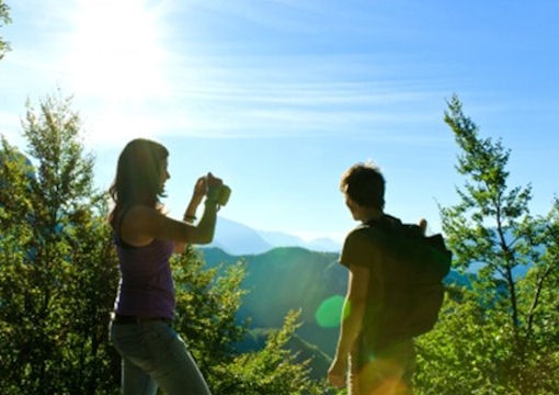 register family hiking