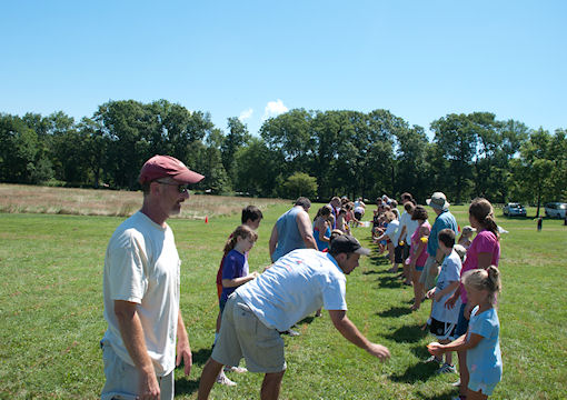 register indian princess and indian guides egg toss