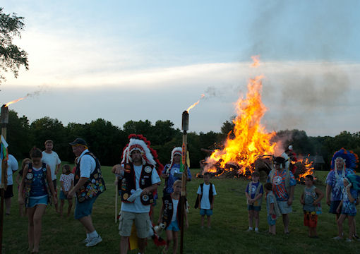 register indian princess and indian guides camp fire